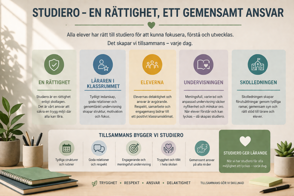 Manal Sultan om strategier för studiero
